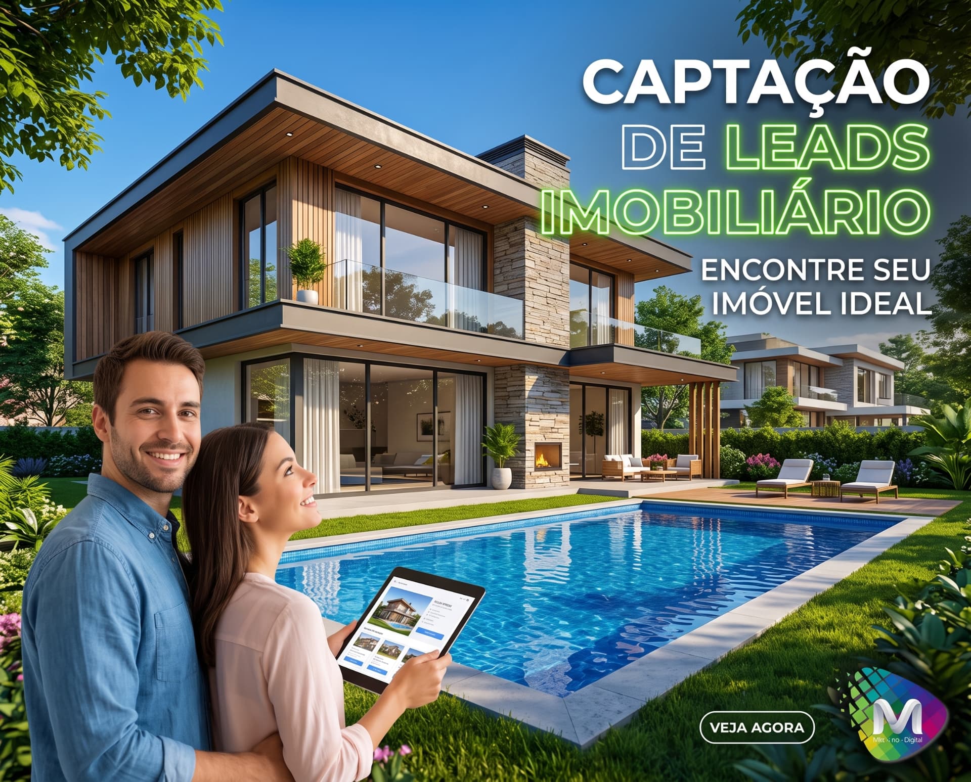 Criativo imobiliário para captação de leads
